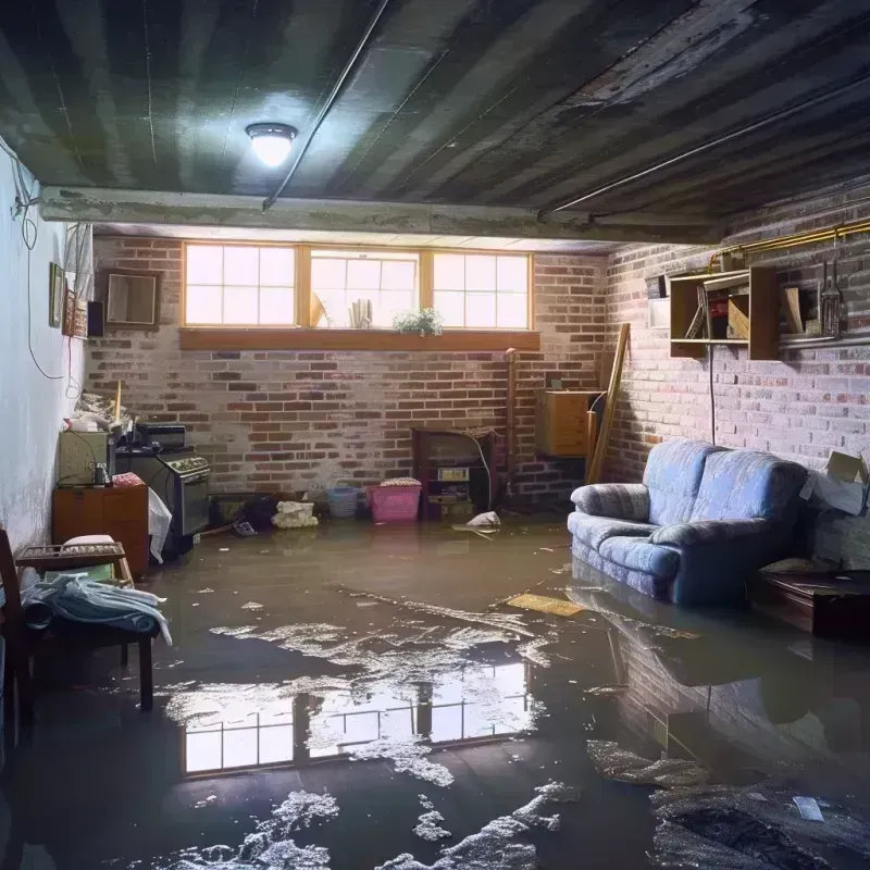 Flooded Basement Cleanup in Long Beach, WA